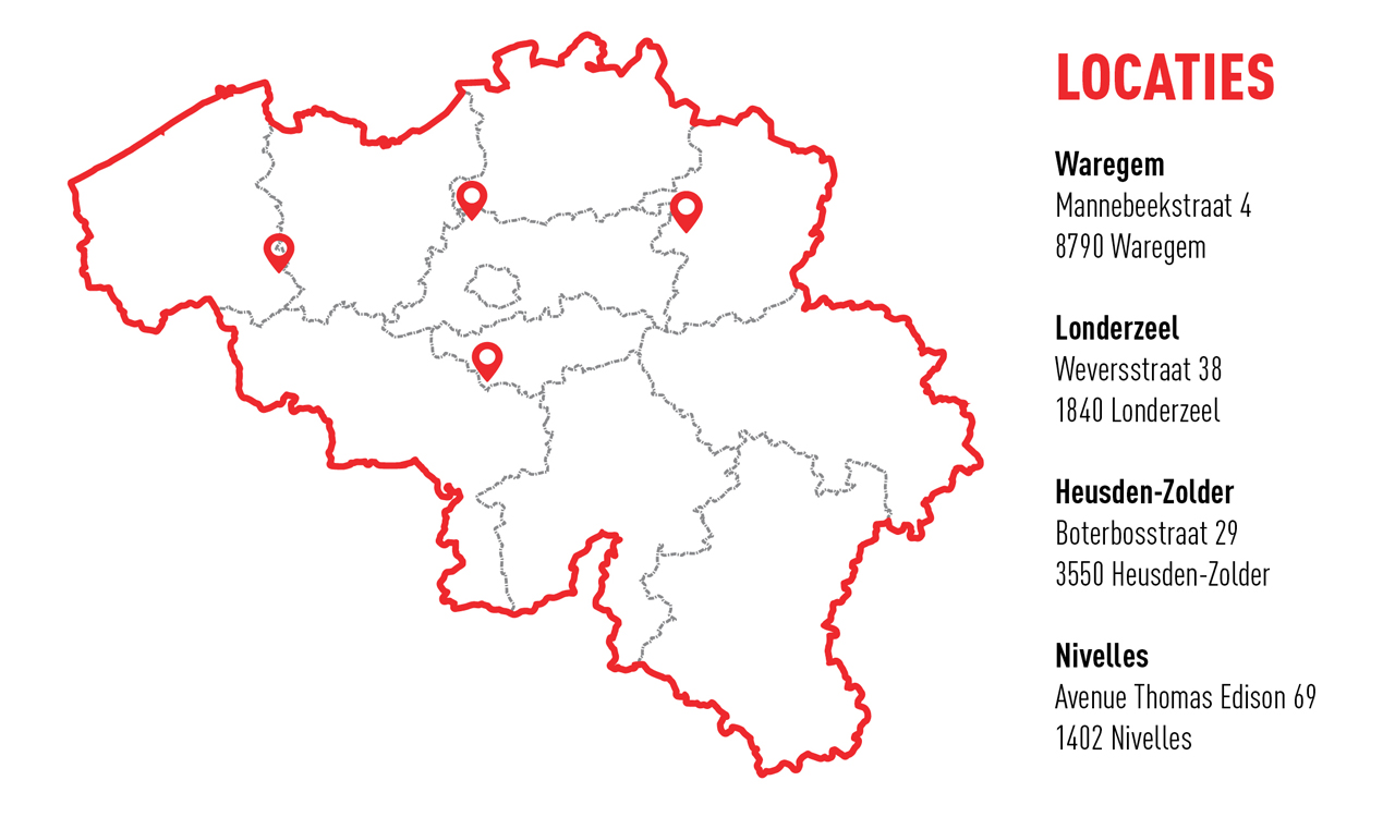 Locaties TVH Equipment Academy