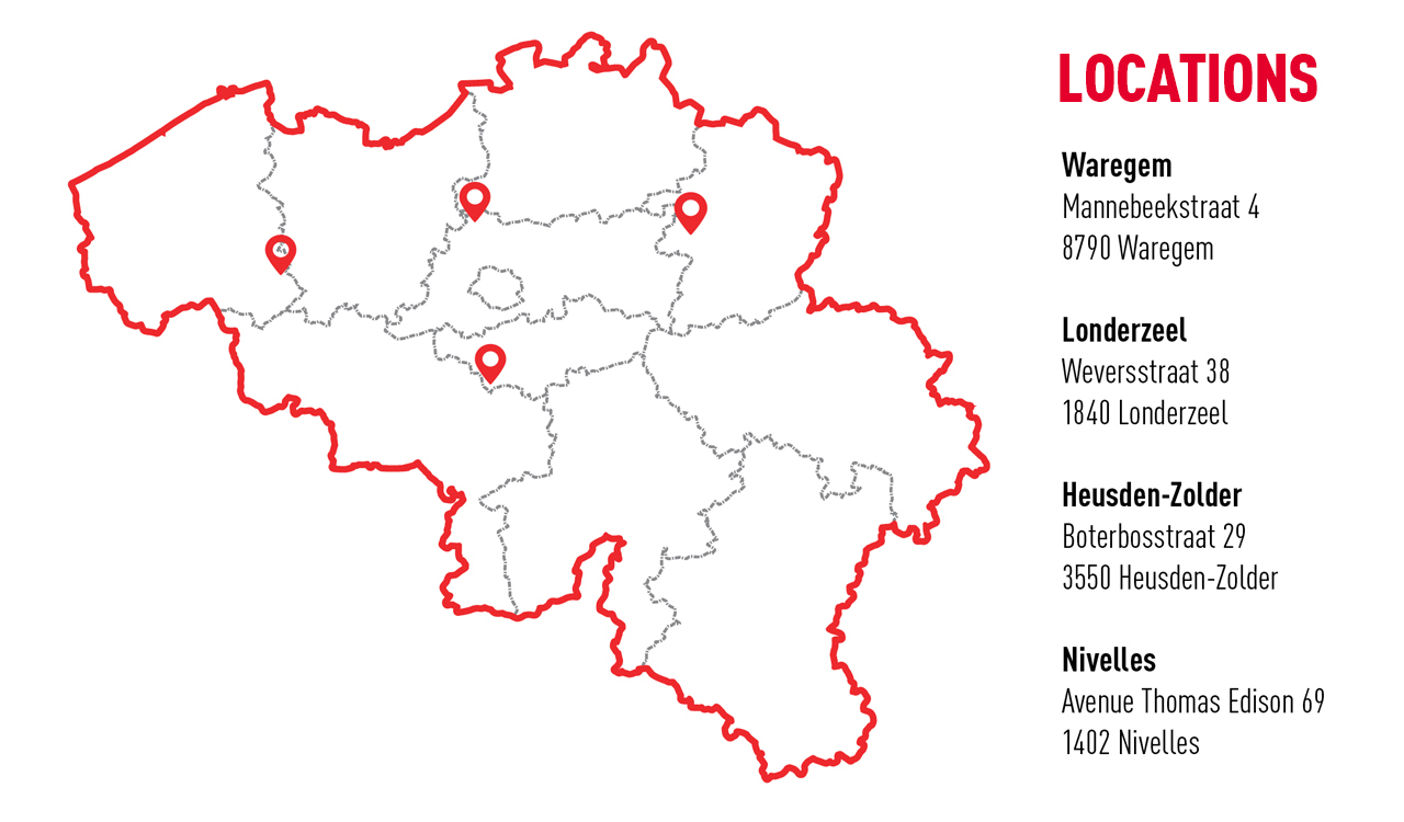 Locations TVH Equipment Academy